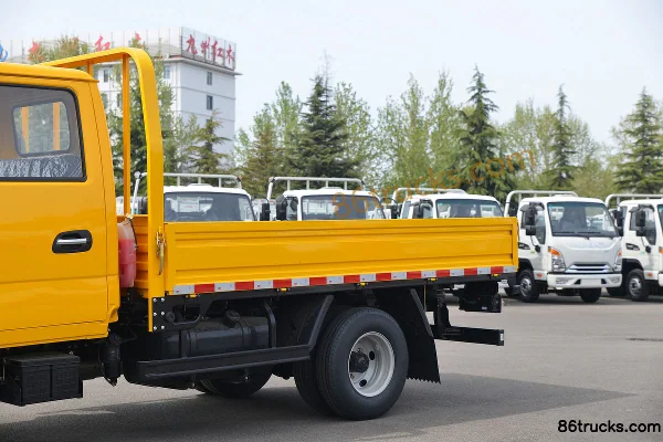 JAC Kangling J3 95 ch 4X2(6 roues) 3,37 m cabine avancée camion de vente Carrosserie (1) | 86Trucks
