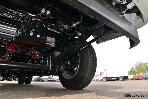 JAC Kaida X1 95 hp 4X2(6 wheels) 3.767m Single Row Box Mini Truck (China VI) Chassis (3) | 86Trucks
