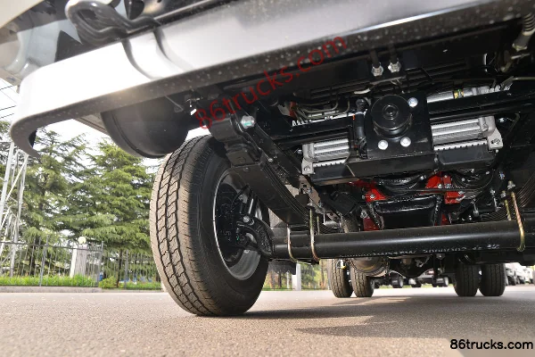 JAC Kaida X1 95 hp 4X2(6 wheels) 3.767m Single Row Box Mini Truck (China VI) Chassis (2) | 86Trucks