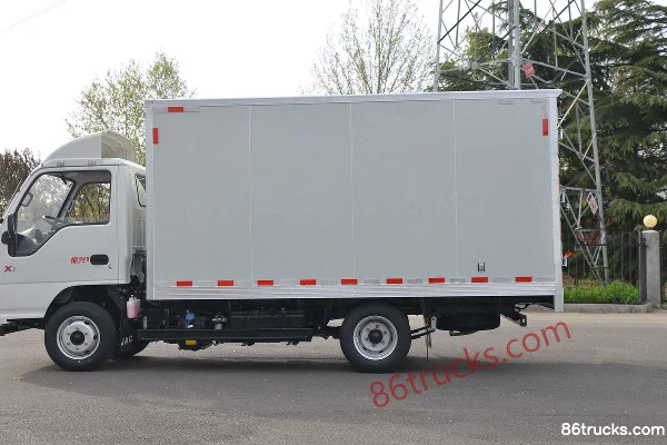 JAC Kaida X1 95 hp 4X2(6 wheels) 3.767m Single Row Box Mini Truck (China VI) Body (2) | 86Trucks