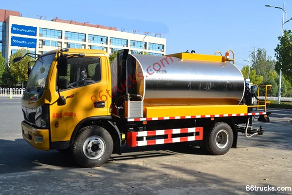 Dongfeng Duolika D7 150 hp 4X2(6 wheels) Asphalt Sprinkler Truck (Xindongri Brand) Exterior (2) | 86Trucks