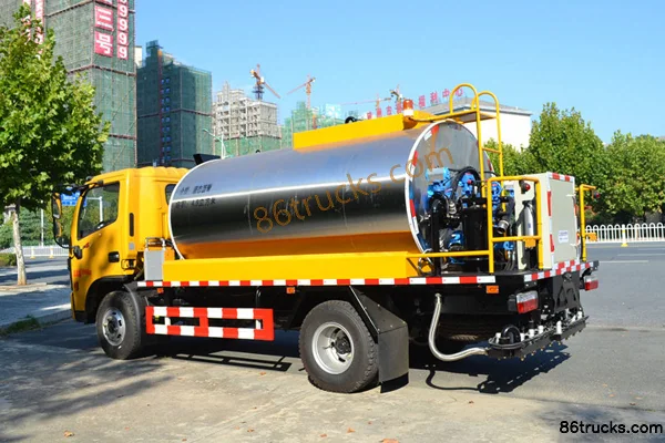 Dongfeng Duolika D7 150 hp 4X2(6 wheels) Asphalt Sprinkler Truck (Xindongri Brand) Exterior (3) | 86Trucks