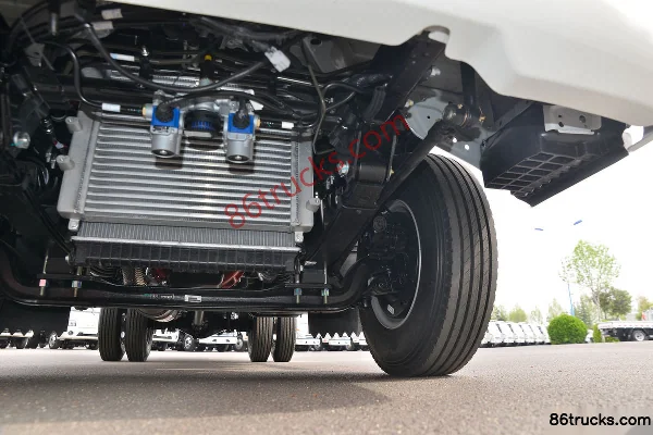 JAC Kangling H3 132hp 4X2(6 wheels) 4.18m Single-row Flatbed Light Truck (China VI) Chassis (3) | 86Trucks
