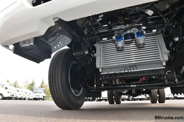 JAC Kangling H3 132hp 4X2(6 wheels) 4.18m Single-row Flatbed Light Truck (China VI) Chassis (2) | 86Trucks