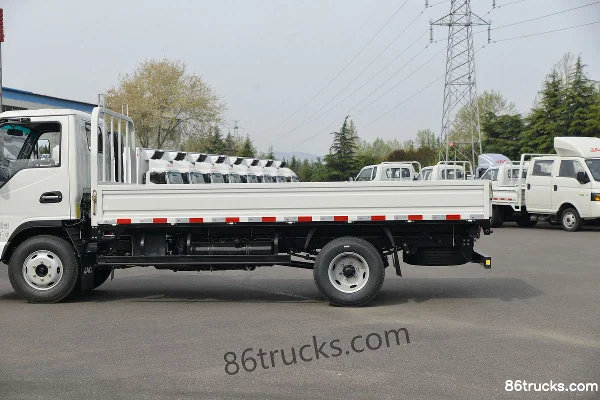 JAC Kangling H3 132hp 4X2(6 wheels) 4.18m Single-row Flatbed Light Truck (China VI) Body (2) | 86Trucks