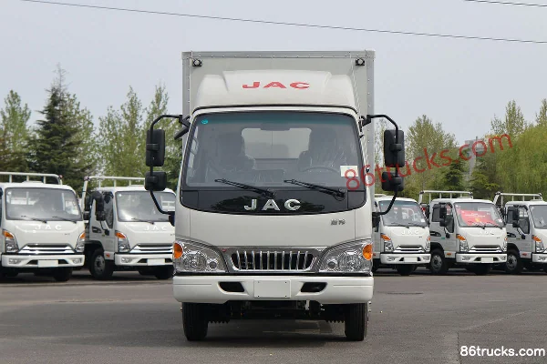 JAC Kangling H3 95 ch 4X2(6 roues) camion léger fourgon à cabine simple 3,7 m (China VI) Extérieur (2) | 86Trucks