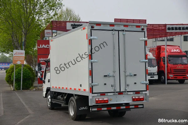 JAC Kangling H3 95 ch 4X2(6 roues) camion léger fourgon à cabine simple 3,7 m (China VI) Carrosserie (3) | 86Trucks