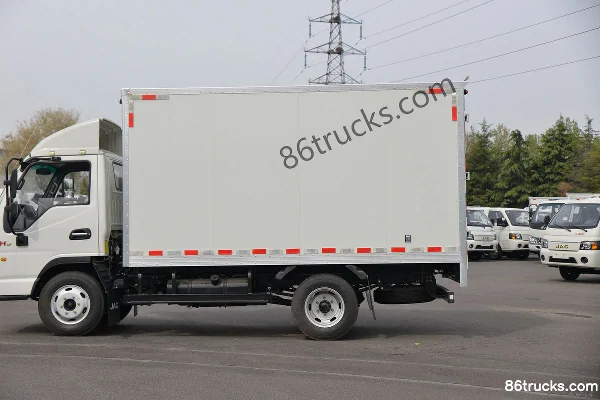 JAC Kangling H3 95 ch 4X2(6 roues) camion léger fourgon à cabine simple 3,7 m (China VI) Carrosserie (2) | 86Trucks