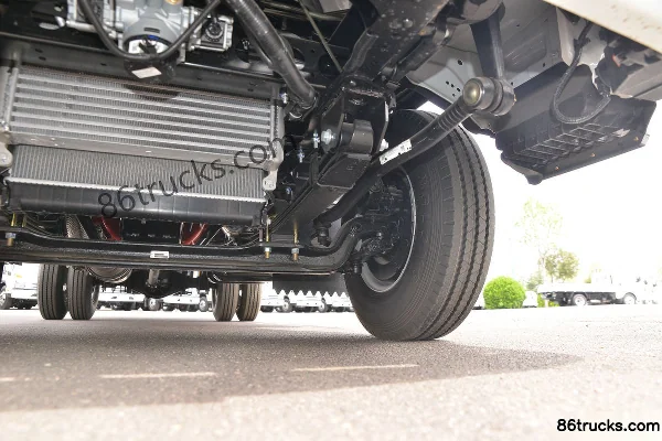 JAC Kangling J5 150 hp 4X2(6 wheels) 4.15m Single Row Van Light Truck (China VI) Chassis (3) | 86Trucks