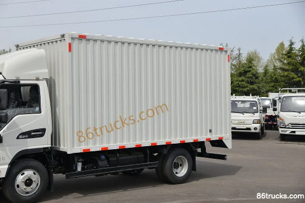 JAC Kangling J5 150 hp 4X2(6 wheels) 4.15m Single Row Van Light Truck (China VI) Body (1) | 86Trucks