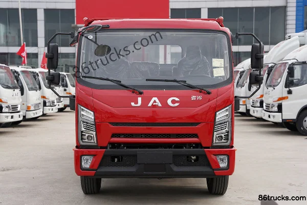 JAC Qingtianzhu 220hp 4X2(6 wheels) 5.85m semi-row flatbed cargo truck (China VI) Exterior (2) | 86Trucks