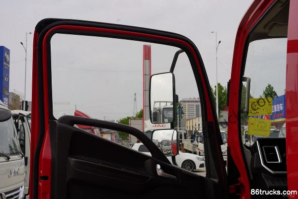 JAC Qingtianzhu 220hp 4X2(6 wheels) 5.85m semi-row flatbed cargo truck (China VI) Cab (2) | 86Trucks