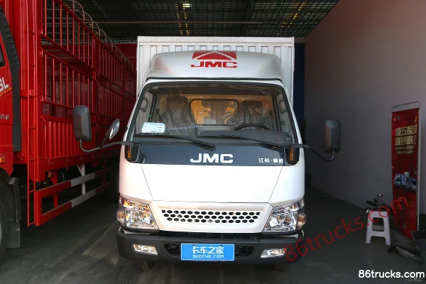 JMC Shunwei light truck 122hp 4X2(6 wheels) 3.85m single-row van light truck (China VI) Exterior (2) | 86Trucks