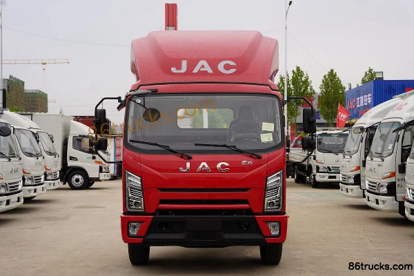 JAC Qingtianzhu 220hp 4X2(6 wheels) 5.85m Semi-row Cage Cargo Truck (China VI) Exterior (2) | 86Trucks