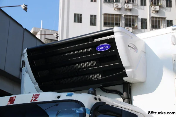 Sinotruk HOWO Tongshuai 160 hp 4X2(6 wheels) 4m Refrigerated Truck (China VI) (Luye Brand) (Ratio 4.333) Body (1) | 86Trucks