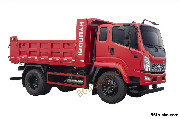 Hyundai Commercial Vehicle Zhidao 300M 160 hp 4X2(6 wheels) 4.1m Dump Truck Exterior (2) | 86Trucks