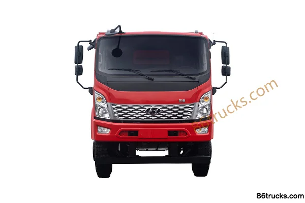 Hyundai Commercial Vehicle Zhidao 500 180hp 4X2(6 wheels) 3.95m Dump Truck Exterior (2) | 86Trucks