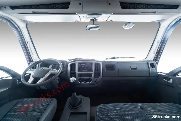 Hyundai Commercial Vehicle Zhidao 500 180hp 4X2(6 wheels) 3.95m Dump Truck Cab (1) | 86Trucks