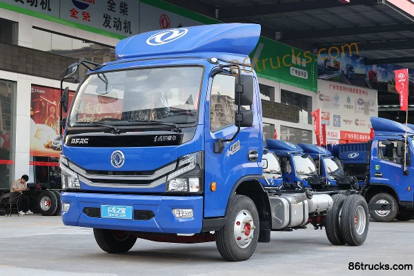 Dongfeng Duolika D6 Ruineng 140hp 4X2(6 wheels) 4.17m Single Row Van Light Truck (China VI) Exterior (3) | 86Trucks