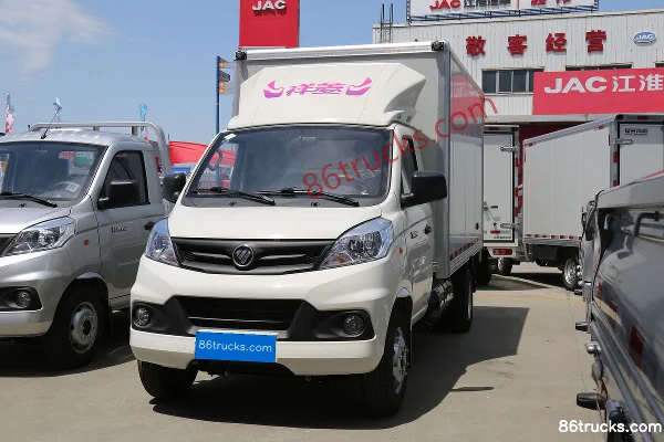 Foton Xiangling V2 Comfort 1.6L 105 hp 4X2(6 roues) CNG 3.3m single-row van mini truck Extérieur (3) | 86Trucks