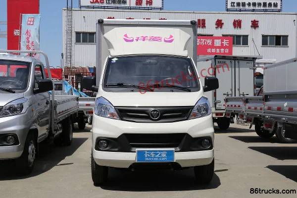 Foton Xiangling V2 Comfort 1.6L 105 hp 4X2(6 roues) CNG 3.3m single-row van mini truck Extérieur (2) | 86Trucks