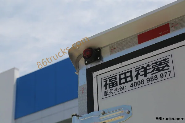 Foton Xiangling V2 Comfort 1.6L 105 hp 4X2(6 roues) CNG 3.3m single-row van mini truck Carrosserie (1) | 86Trucks