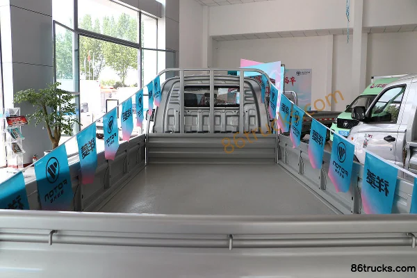 Foton Xiangling V1 1.6L Supreme Edition 122 hp 4X2(6 wheels) Gasoline 3.2m Single Row Flatbed Micro Truck (Single Rear Wheel) (China VI) Bod
