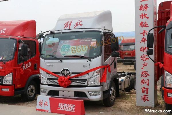 FAW Jiefang Lingtu 165 4.16m camion léger à ridelles à cabine simple (China VI) 4X2(6 roues) Extérieur (3) | 86Trucks