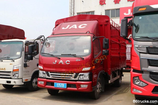 JAC Junling V6 160 ch 4X2(6 roues) 4,18 m camion léger à ridelles cabine simple (China VI) (rapport de pont 4,33) Extérieur (3) | 86Trucks