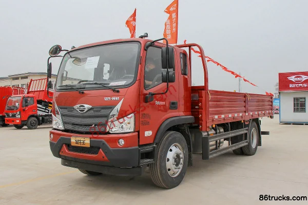 Foton Times Leader ES5 190 hp 4X2(6 wheels) 5.8m Semi-cab Flatbed Light Truck (China VI) (8-speed) Exterior (3) | 86Trucks