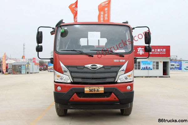 Foton Times Leader ES5 190 hp 4X2(6 wheels) 5.8m Semi-cab Flatbed Light Truck (China VI) (8-speed) Exterior (2) | 86Trucks