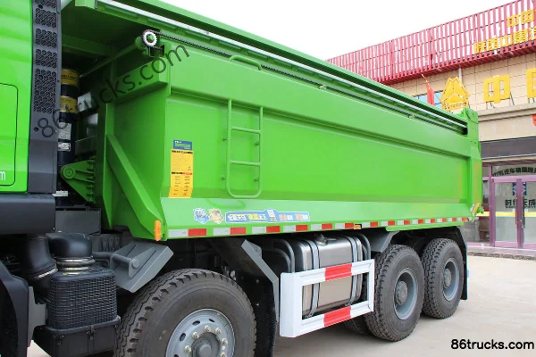 Sinotruk HOWO TX7 heavy truck 460hp 8X4(12 wheels) 6.5m dump truck (China VI) Body (2) | 86Trucks