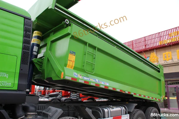 Sinotruk HOWO TX7 heavy truck 460hp 8X4(12 wheels) 6.5m dump truck (China VI) Body (1) | 86Trucks