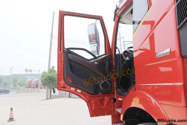 FAW Jiefang New J6P Classic Edition 460 hp 8X4(12 wheels) 9.5m Wing Box Truck (457 Punch Weld Axle) Cab (1) | 86Trucks