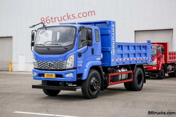 Hyundai Commercial Vehicle Zhidao 300M 200 hp 4X2(6 wheels) 4.35m Dump Truck Exterior (3) | 86Trucks