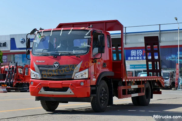 Foton Big King ES5 160hp 4X2(6 wheels) Flatbed Truck Exterior (3) | 86Trucks