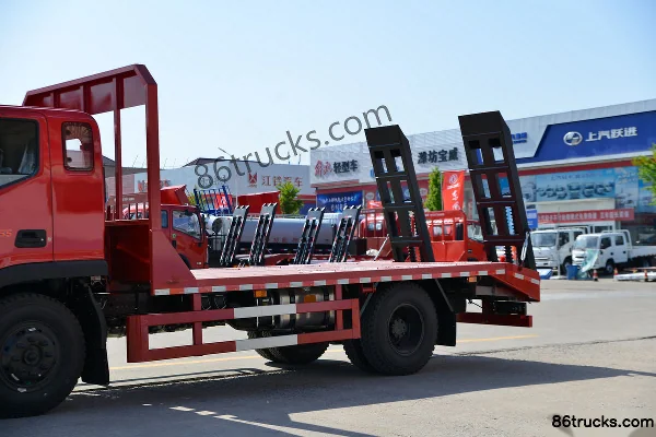 Foton Big King ES5 160hp 4X2(6 wheels) Flatbed Truck Body (1) | 86Trucks