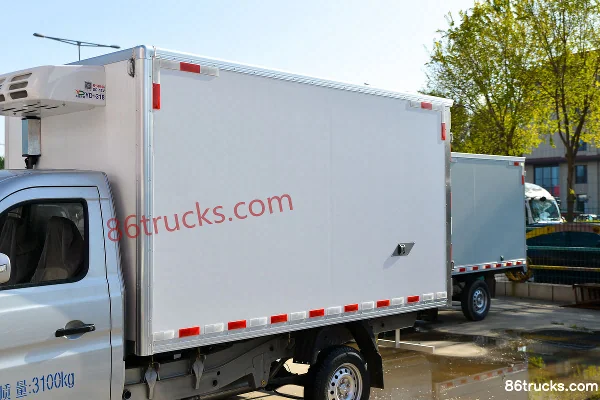 Changan Kuayue Xinbao T3 1,6 L 122 ch 4X2(6 roues) essence camion frigorifique 3,01 m (China VI) Carrosserie (2) | 86Trucks