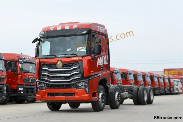 Sinotruk HOWO MAX 460hp 8X4(12 wheels) 9.55m Van Truck (China VI) Exterior (3) | 86Trucks