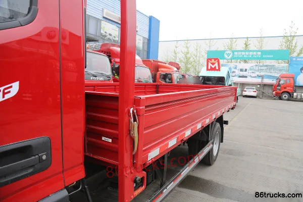 Foton Aoling Suyun version BUFF 158 ch 4X2(6 roues) camion léger à ridelles 4,17 m cabine simple (China VI) (rapport 4,333) Carrosserie (1)
