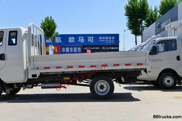 Changan Kuayue Zhe D5 1.8L 133hp 4X2(6 wheels) 3.05m Extended Cab Flatbed Mini Truck Body (2) | 86Trucks