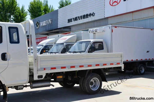 Changan Kuayue Zhe D5 1.8L 133hp 4X2(6 wheels) 3.05m Extended Cab Flatbed Mini Truck Body (1) | 86Trucks