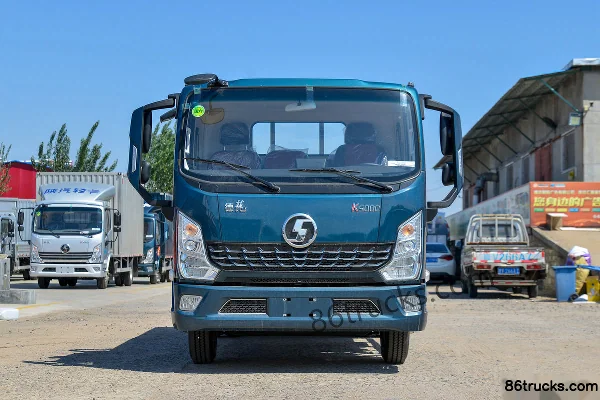 SHACMAN Light Truck Delong K5000 Luxury 160 hp 4X2(6 wheels) 4.18m Single Row Flatbed Light Truck (China VI) Exterior (2) | 86Trucks