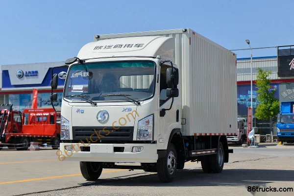 SHACMAN Commercial Vehicle Xuande X9 Lightweight Edition 240 hp 4X2(6 wheels) 6.75m Cab-over Van Cargo Truck Exterior (3) | 86Trucks