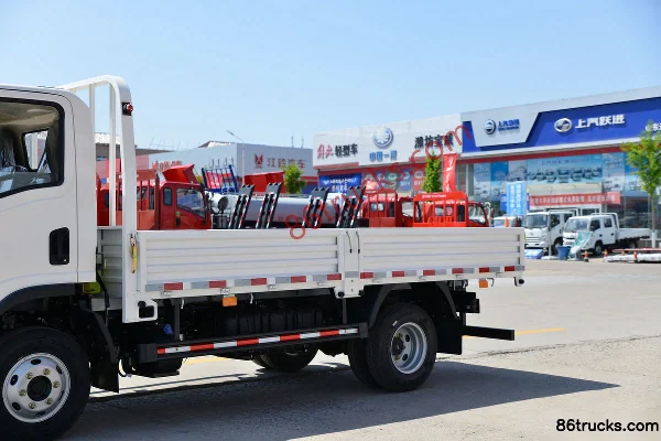 SHACMAN Commercial Vehicle Xuande X9 Logistics Edition 125 hp 4X2(6 wheels) 4.18m single-row flatbed light truck Body (1) | 86Trucks