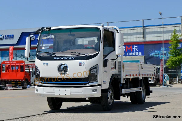 SHACMAN Commercial Vehicle Xuande Yi9 Standard Load Edition 148hp 4X2(6 wheels) 4.15m Single Row Flatbed Light Truck Exterior (3) | 86Trucks