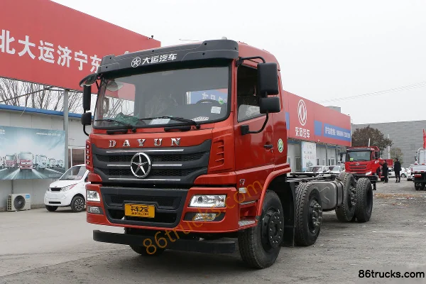 Dayun F7 Standard Load Type 270 hp 8X2(10 wheels) 7.8m Flatbed Cargo Truck (China VI) Exterior (3) | 86Trucks