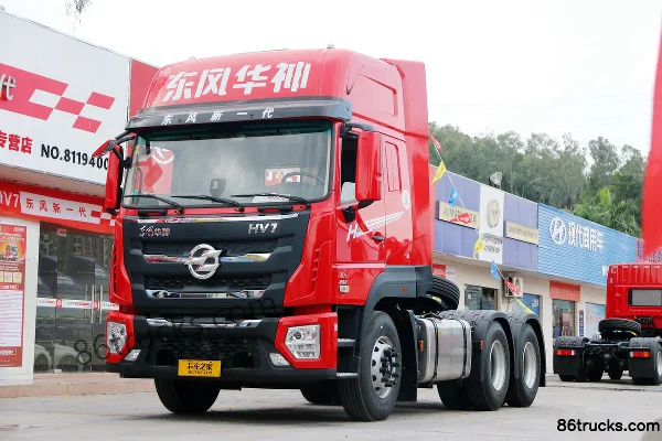 Dongfeng HV7 530 hp 6X4(10 wheels) LNG tractor truck (hydraulic retarder) Exterior (3) | 86Trucks