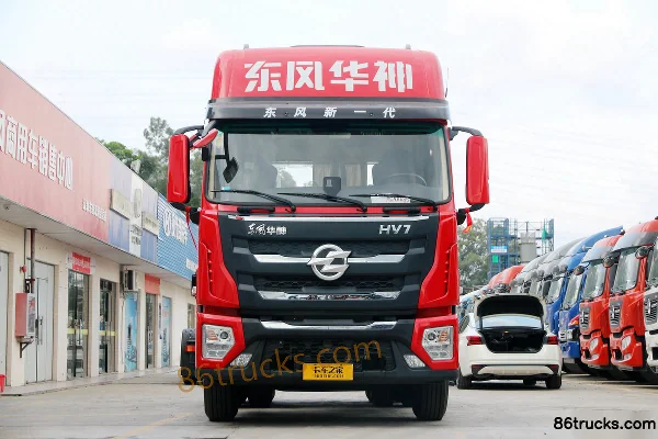 Dongfeng HV7 530 hp 6X4(10 wheels) LNG tractor truck (hydraulic retarder) Exterior (2) | 86Trucks