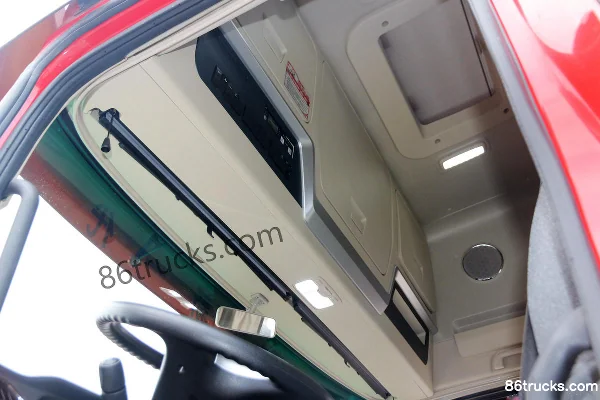 Dongfeng HV7 530 hp 6X4(10 wheels) LNG tractor truck (hydraulic retarder) Cab (3) | 86Trucks